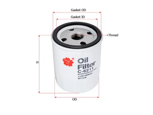 Oil Filter (C-6211)