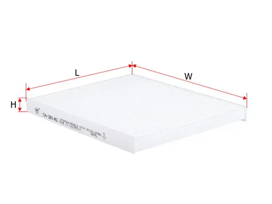 Filter, cabin air (CA-28140)