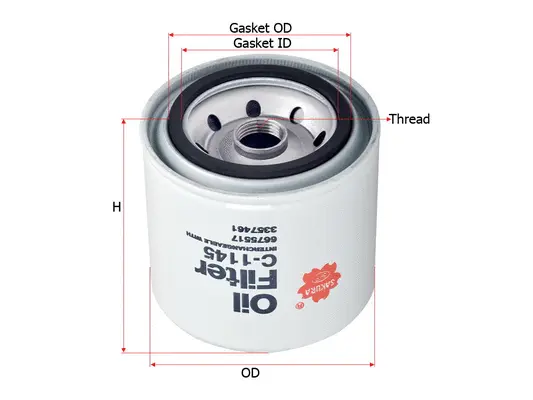 Oil Filter (C-1145)