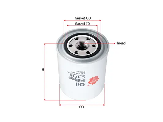 Oil Filter (C-1718)