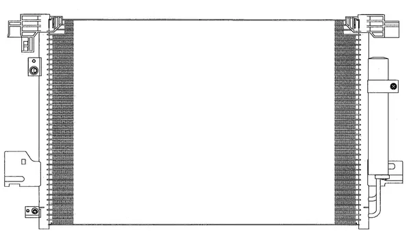 Condenser, air conditioning (5321-9801)