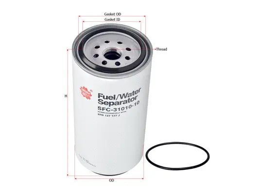 Water Trap, fuel system (SFC-31010-10)