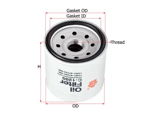 Oil Filter (C-1205)