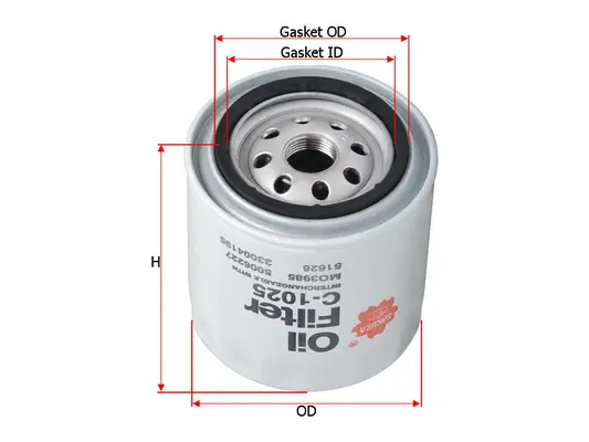 Oil Filter (C-1025)