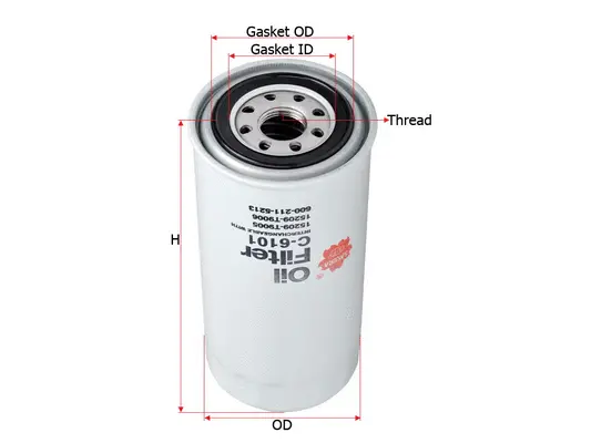 Oil Filter (C-6101)