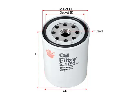 Oil Filter (C-1704)