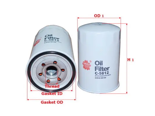 Oil Filter (C-5812)