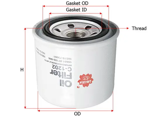 Oil Filter (C-1202)