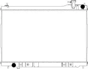 Radiator, engine cooling (3251-1006)