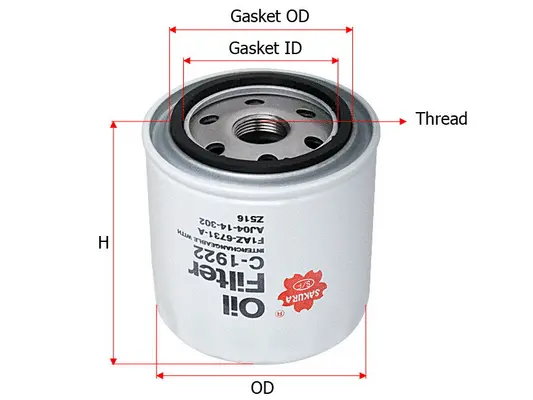 Oil Filter (C-1922)