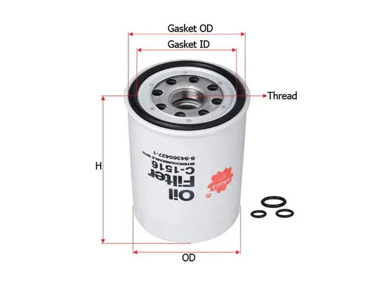 Oil Filter (C-1516)