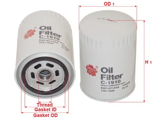 Oil Filter (C-1910)