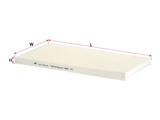 Filter, cabin air (CA-70010)