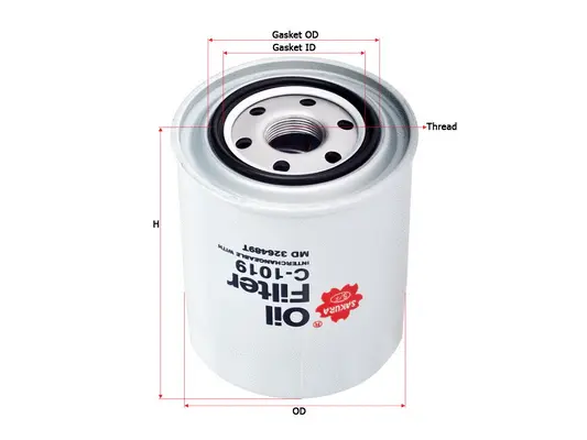 Oil Filter (C-1019)