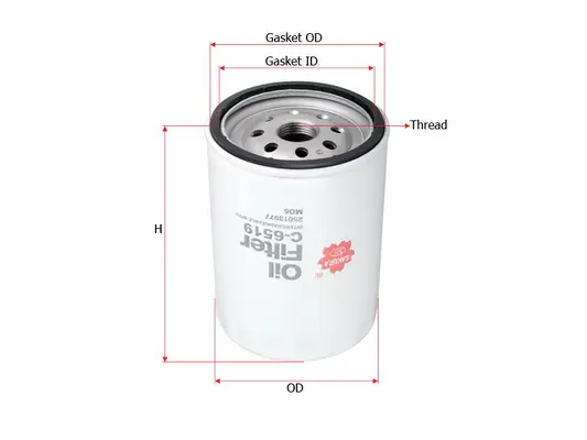 Oil Filter (C-6519)