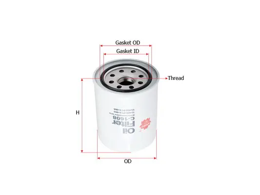 Oil Filter (C-1608)