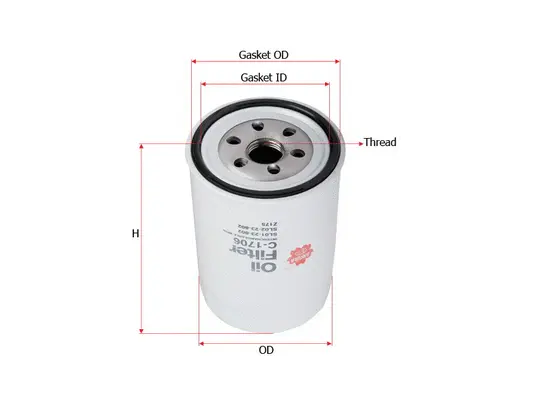 Oil Filter (C-1706)