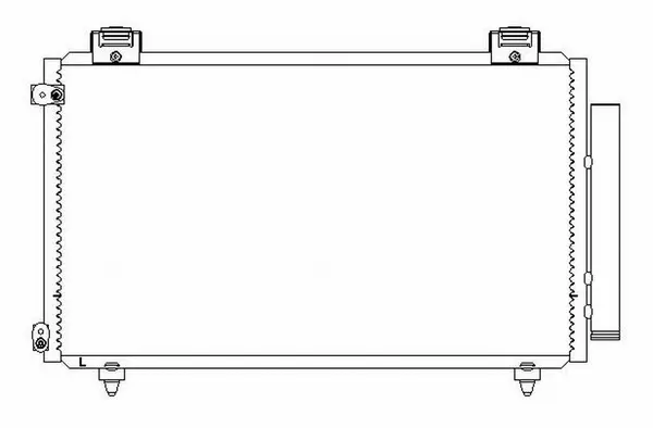 Condenser, air conditioning (5461-9812)