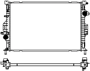 Radiator, engine cooling (3261-8501)