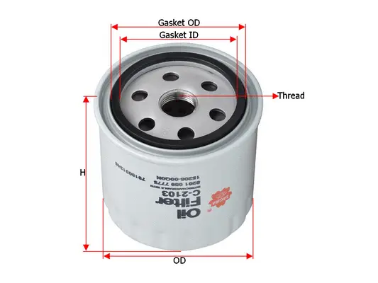 Oil Filter (C-2103)
