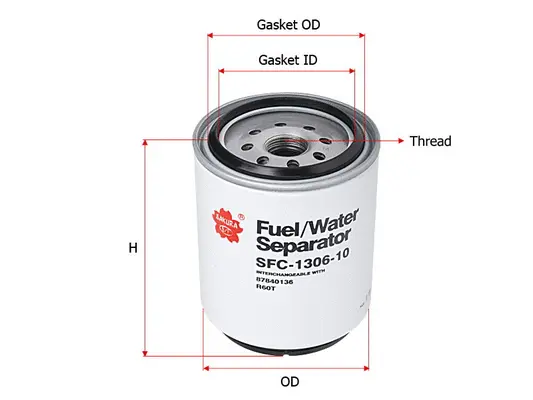Water Trap, fuel system (SFC-1306-10)