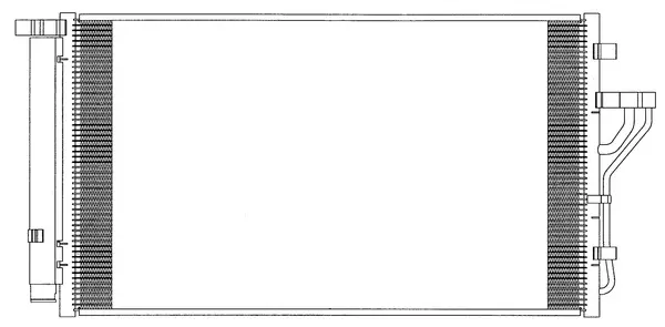 Condenser, air conditioning (5451-9803)