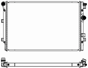 Radiator, engine cooling (3471-8502)