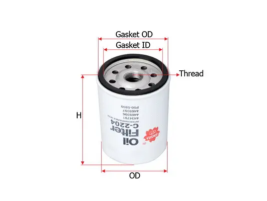 Oil Filter (C-2204)