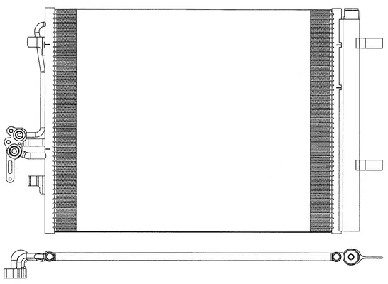 Condenser, air conditioning (5161-9802)