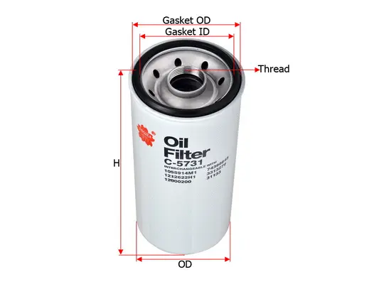 Oil Filter (C-5731)