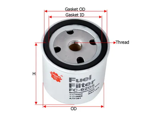 Fuel Filter (FC-6205)