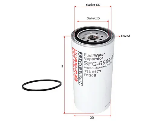 Water Trap, fuel system (SFC-5504-02)