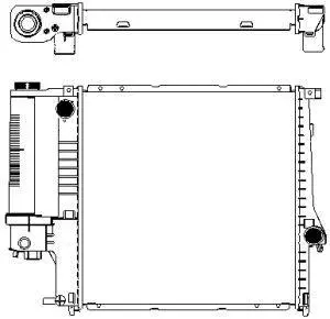 Radiator, engine cooling (3011-1006)
