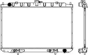 Radiator, engine cooling (3341-1016)