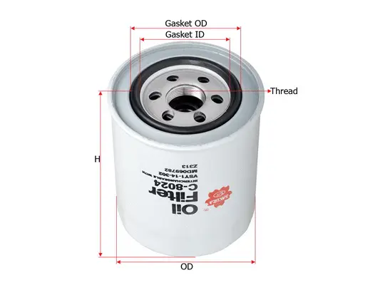 Oil Filter (C-8024)