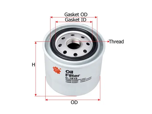 Oil Filter (C-1815)