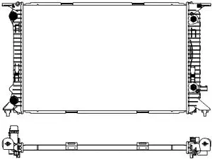Radiator, engine cooling (3061-8501)