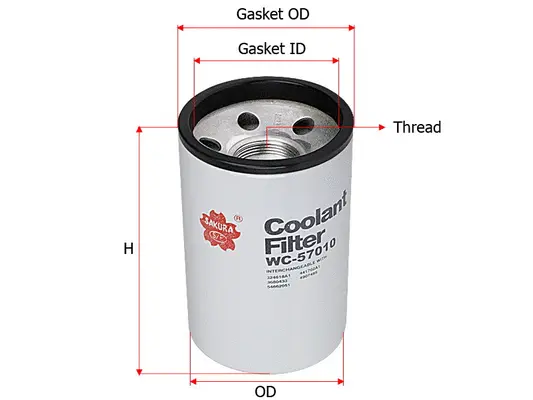 Coolant Filter (WC-57010)