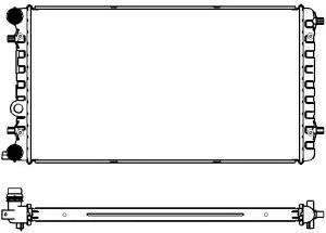 Radiator, engine cooling (3471-1001)