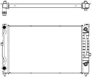 Radiator, engine cooling (3061-1001)