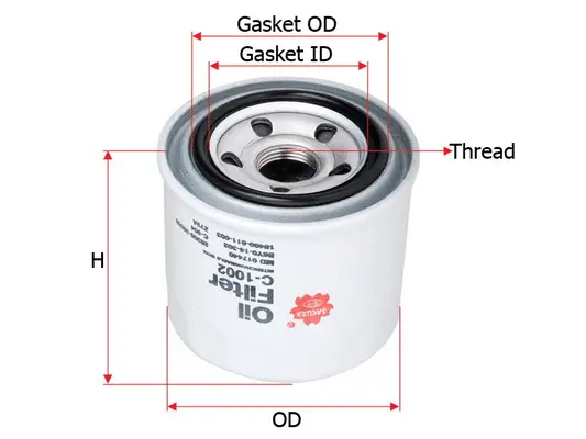 Oil Filter (C-1002)