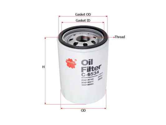 Oil Filter (C-6534)