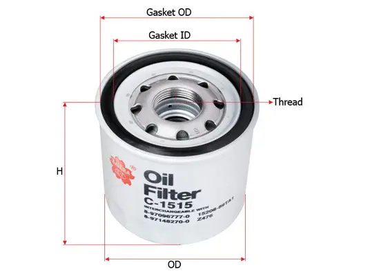 Oil Filter (C-1515)