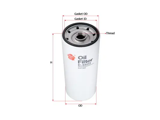 Oil Filter (C-5522)