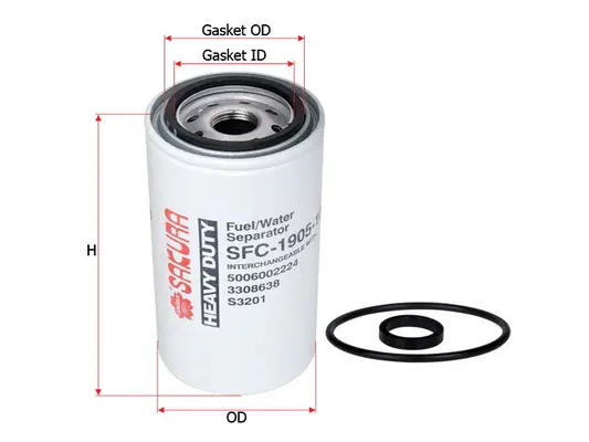 Water Trap, fuel system (SFC-1905-10)