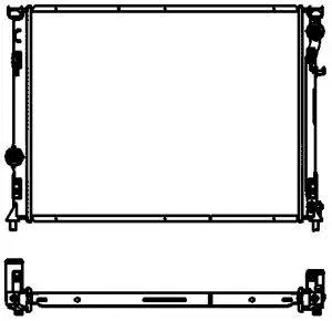 Radiator, engine cooling (3091-1013)