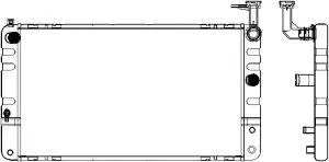 Radiator, engine cooling (4461-1019)