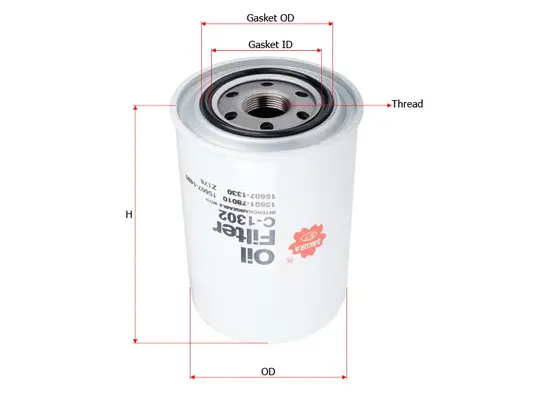 Oil Filter (C-1302)