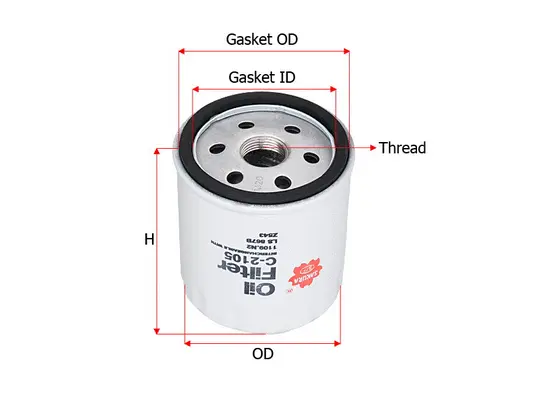 Oil Filter (C-2105)