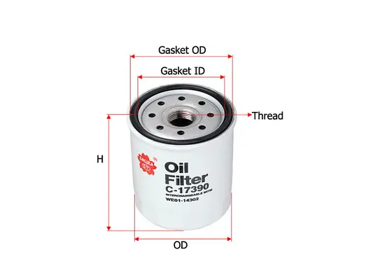 Oil Filter (C-17390)